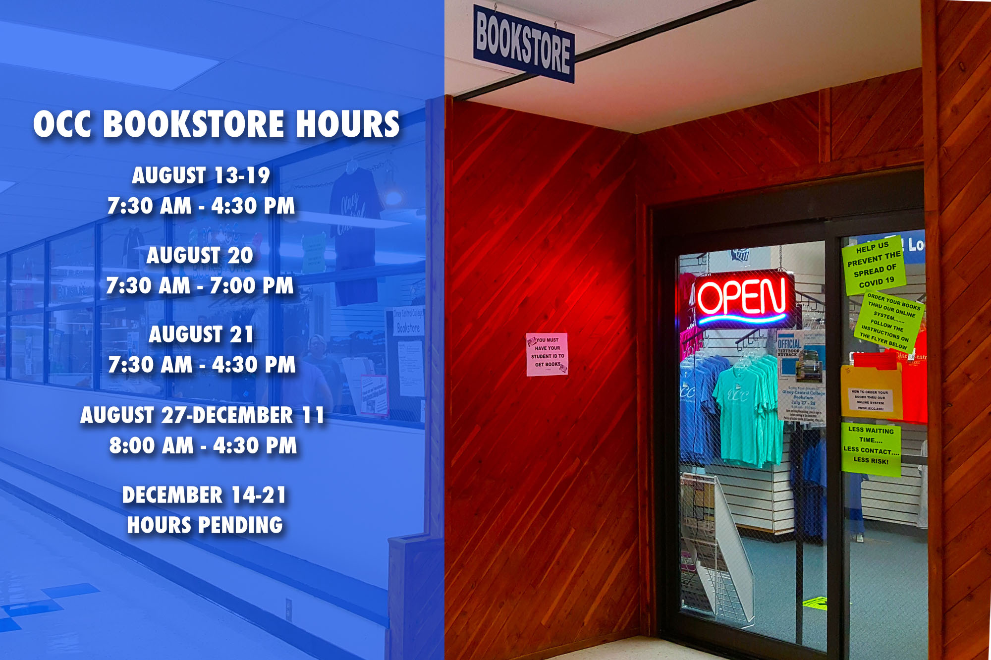 btc bookstore hours